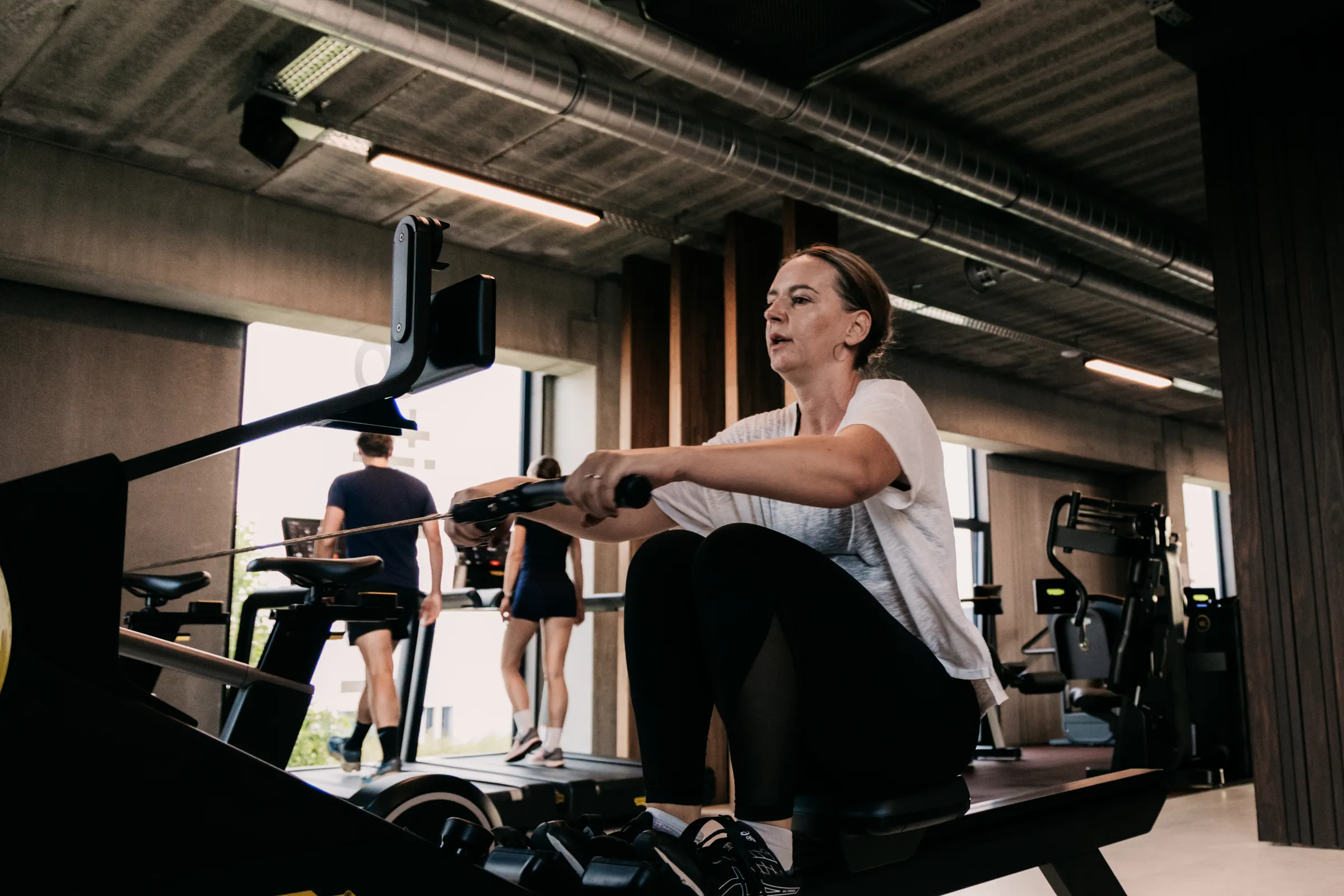 Leden trainen bij Habits, op eigen ritme